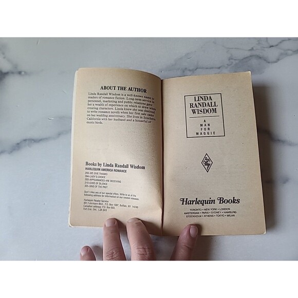 A Man For Maggie By Linda Randall Wisdom Paperback - Picture 3 of 10